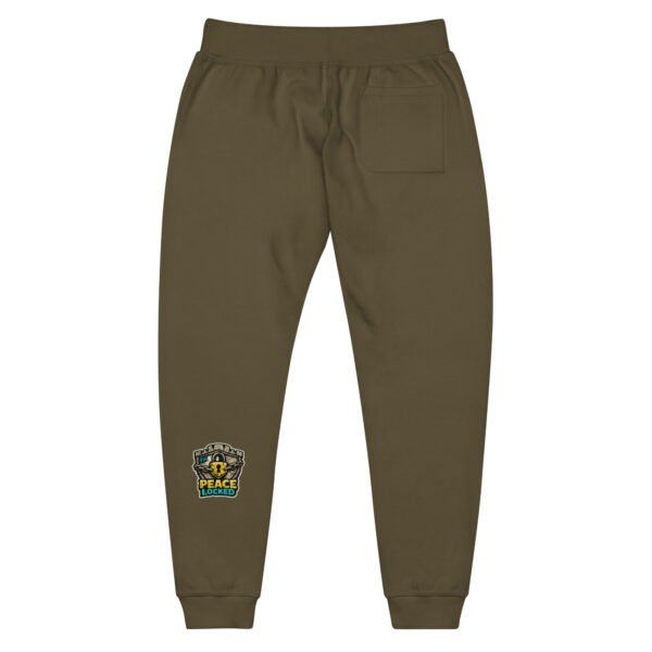 unisex-fleece-sweatpants-military-green-back-6a0a7ed78a1a2.jpg Protect Your Peace Sweatpants