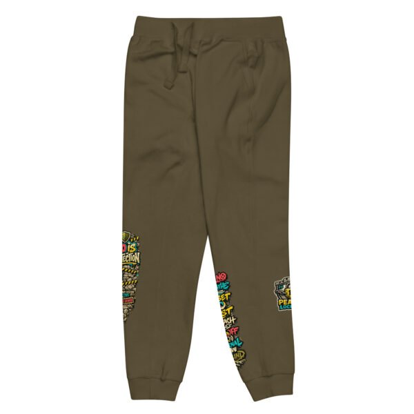 unisex-fleece-sweatpants-military-green-front-left-6a0a7ed789681.jpg Protect Your Peace Sweatpants