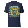 unisex-staple-t-shirt-navy-front-6a0a7e1db61fa.jpg Protect Your Peace T-Shirt