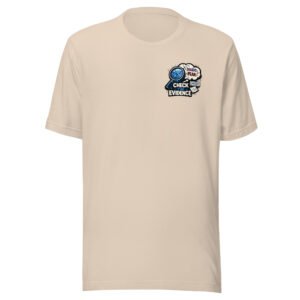 unisex-staple-t-shirt-soft-cream-front-6a09b911c7db4.jpg Thoughts Aren't Facts T-Shirt